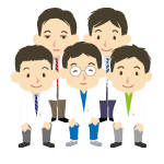 当院常勤医師の専門医資格は、平成19年厚生労働省告示第108号に基づき広告することができる医師及び歯科医師の専門性に関する資格名のみ掲載